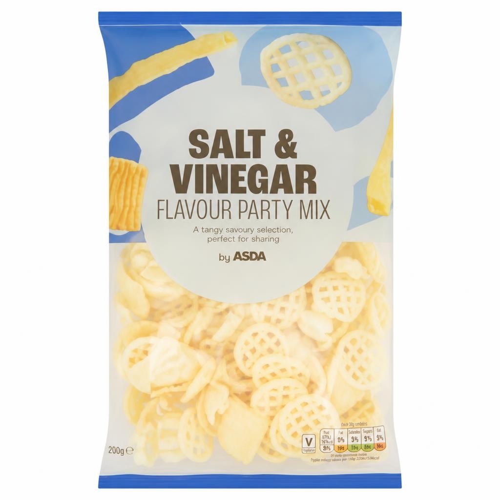 ASDA Salt & Vinegar Flavour Party Mix 150g