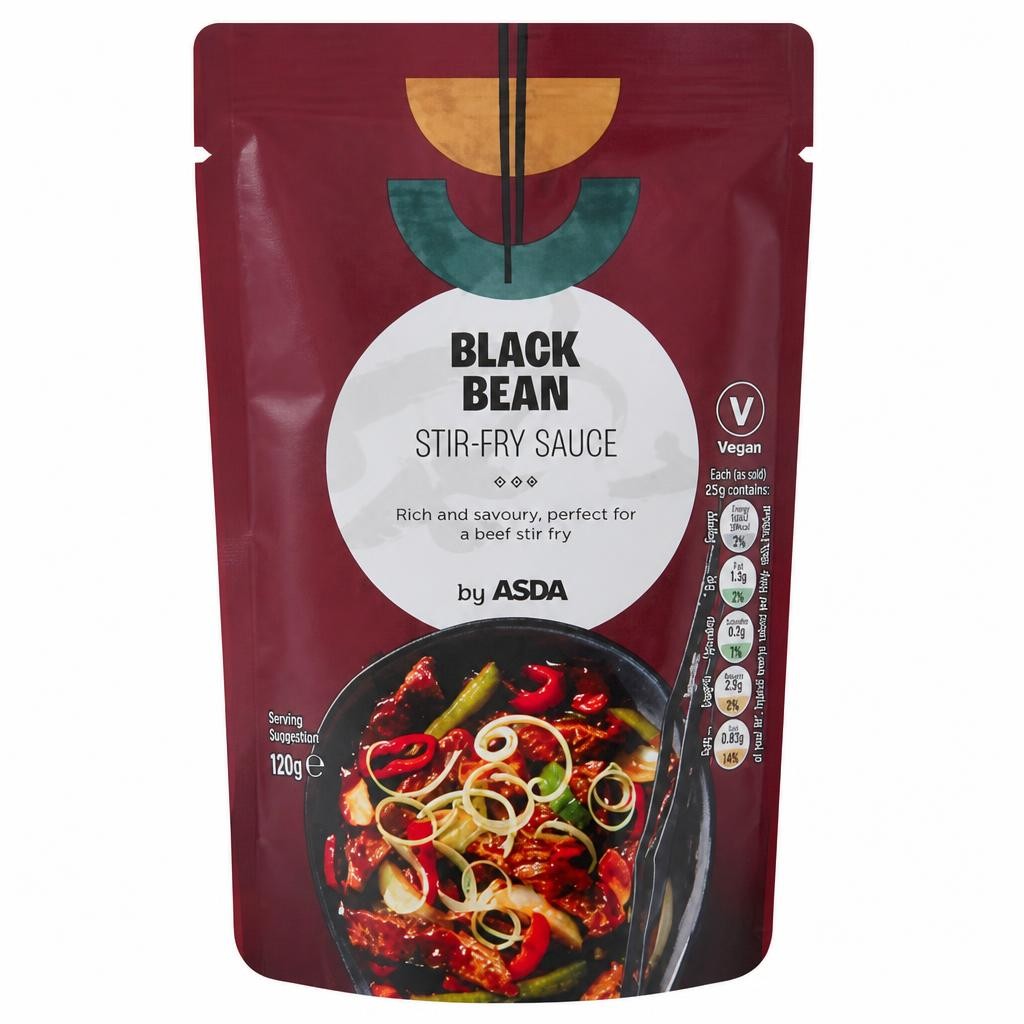 ASDA Black Bean Stir-Fry Sauce 120g