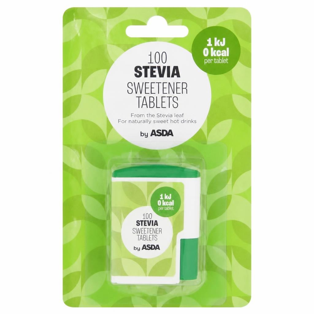 ASDA 100 Stevia Sweetener Tablets 5g