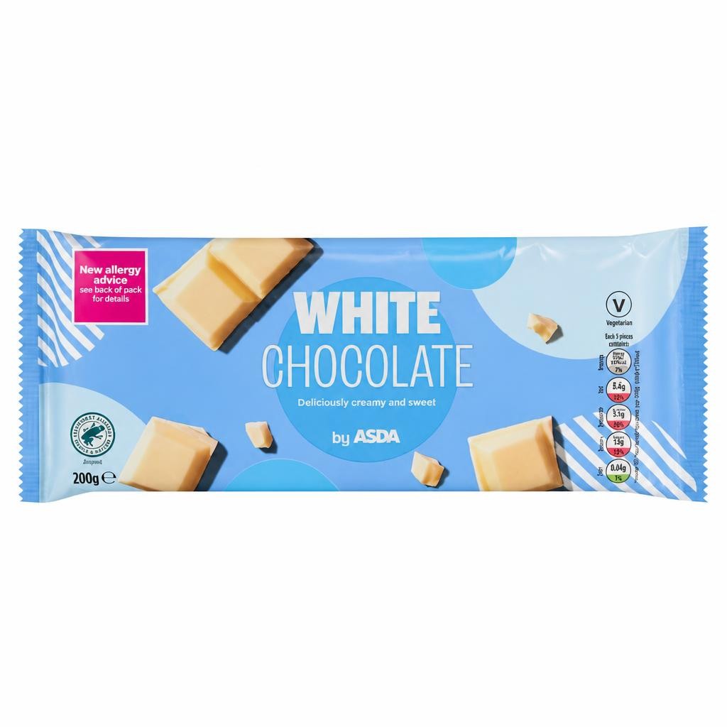 ASDA White Chocolate 200g