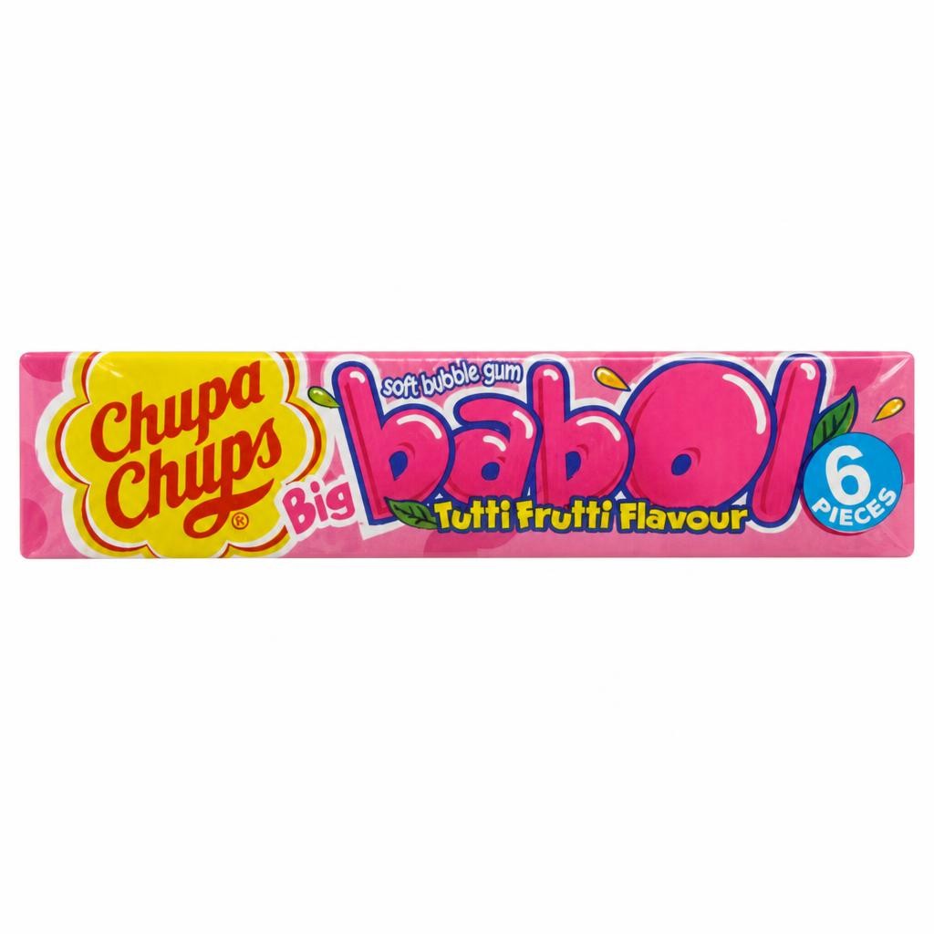 Chupa Chups Big Babol Tutti Frutti Soft Bubble Gum