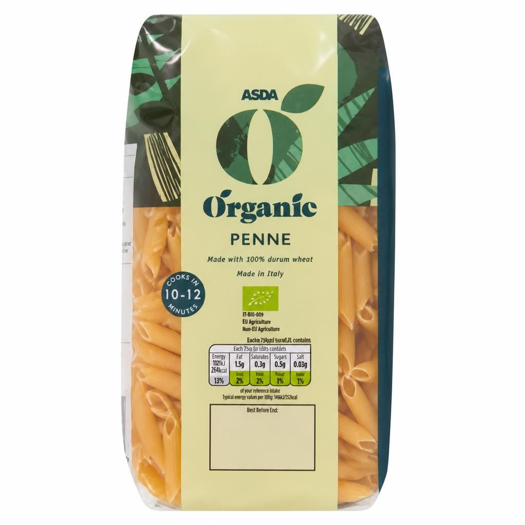 ASDA Organic Organic Penne 500g