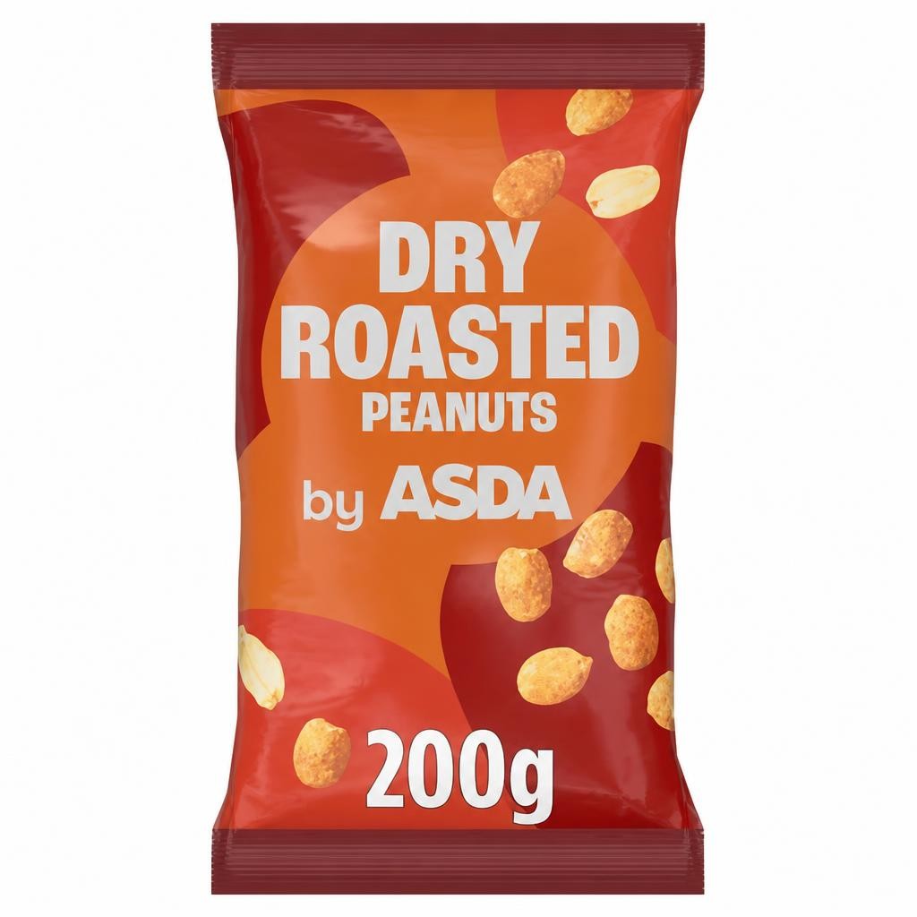 ASDA Dry Roasted Peanuts 200g