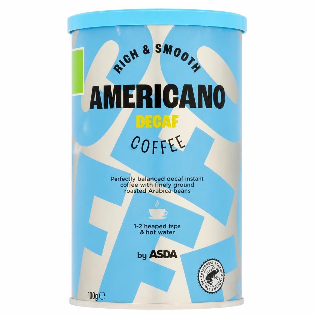 ASDA Americano Decaf Coffee 100g