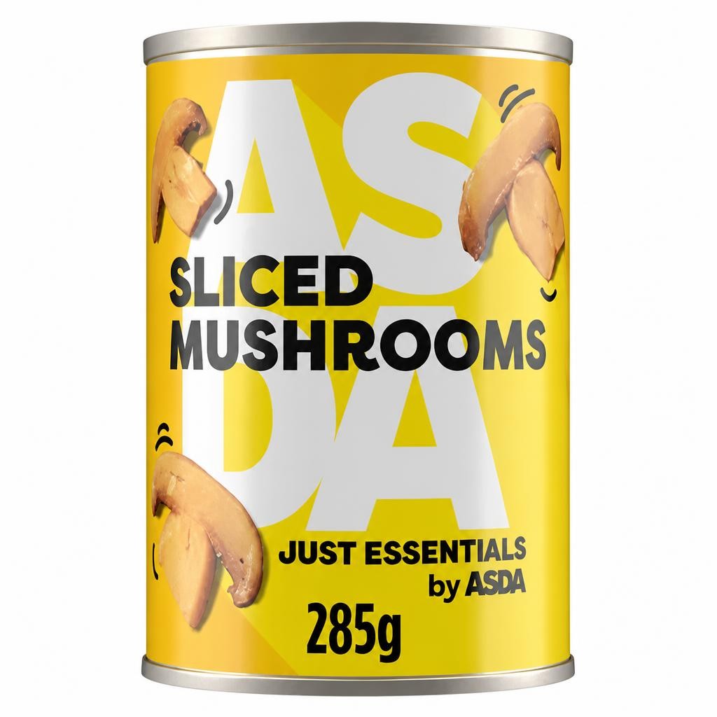 JUST ESSENTIALS by ASDA Just Essentials Sliced Mushrooms 285g