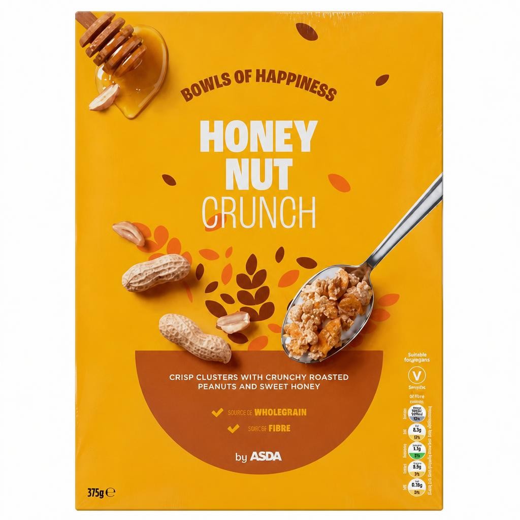 ASDA Honey Nut Crunch 375g
