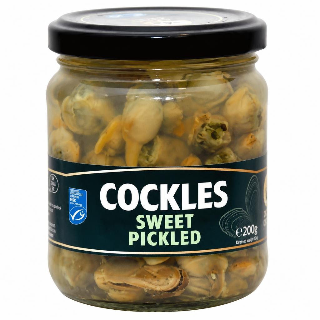 Ocean Crown Sweet Pickled Cockles 200g