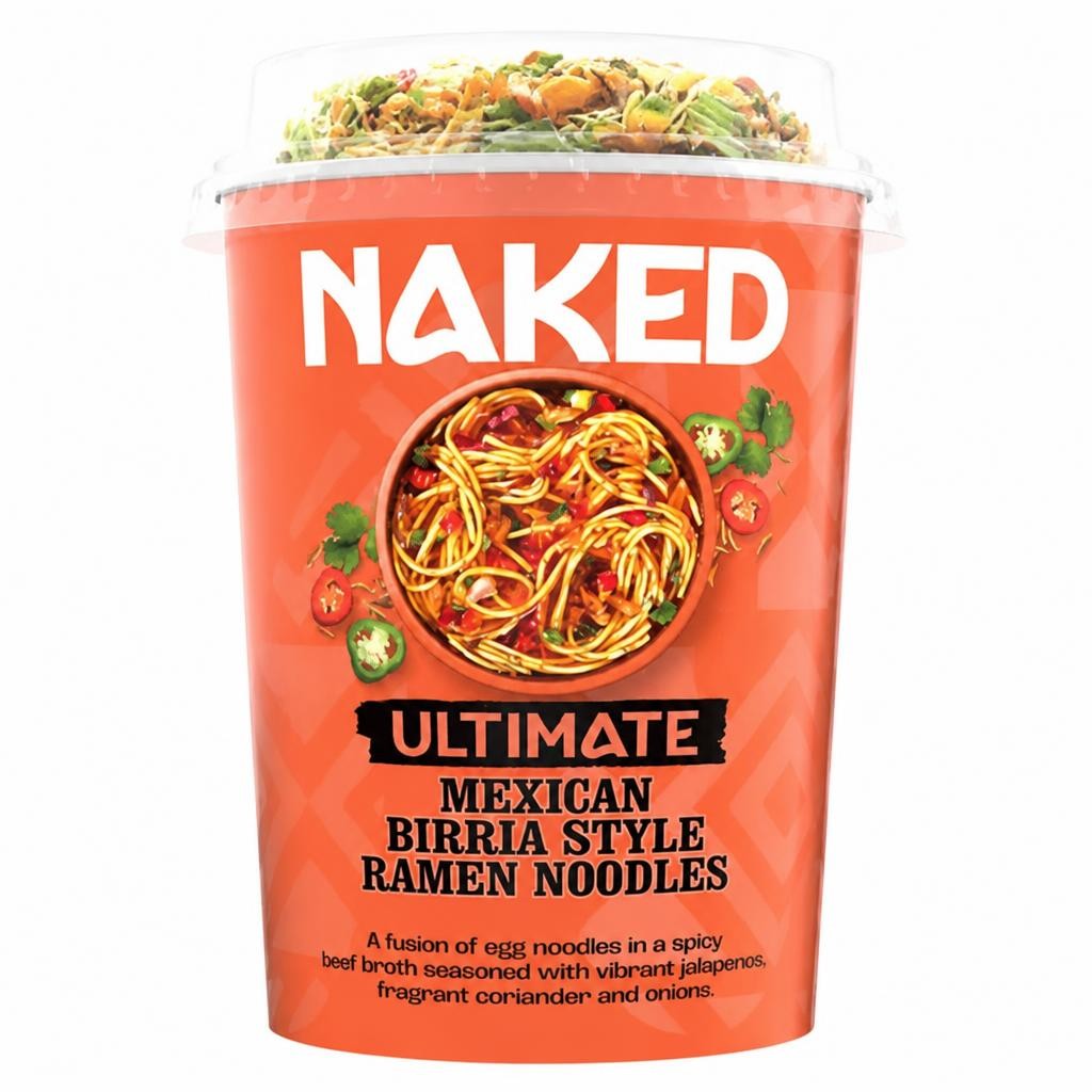 Naked Ultimate Mexican Birria Style Ramen Noodles 84g