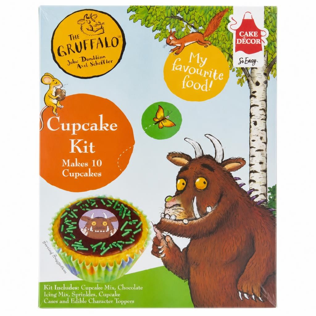 Cake Décor The Gruffalo Cupcake Kit 180g