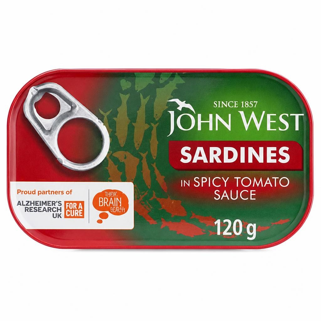 John West Sardines in Spicy Tomato Sauce 120g