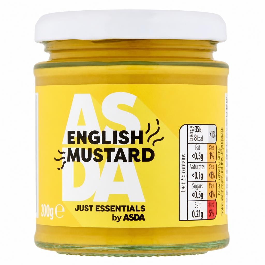 JUST ESSENTIALS by ASDA Just Essentials English Mustard 200g