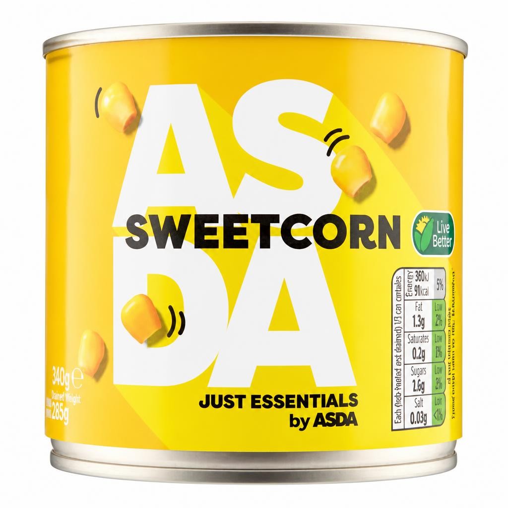 JUST ESSENTIALS by ASDA Just Essentials Sweetcorn 326g