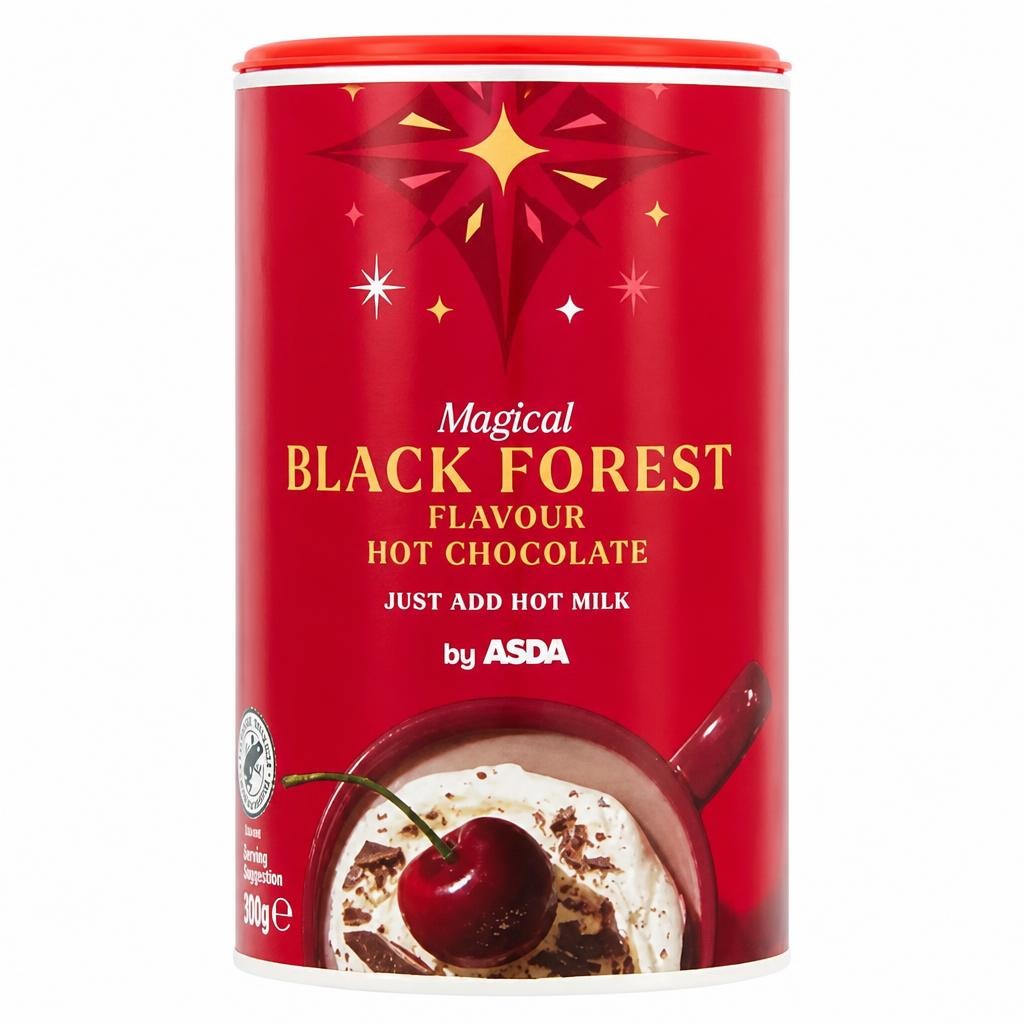 ASDA Magical Black Forest Flavour Hot Chocolate 300g