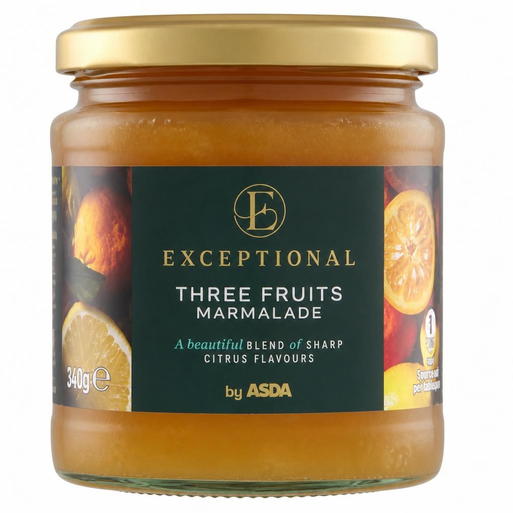 Exceptional by ASDA Exceptional by  Three Fruits Marmalade 340g