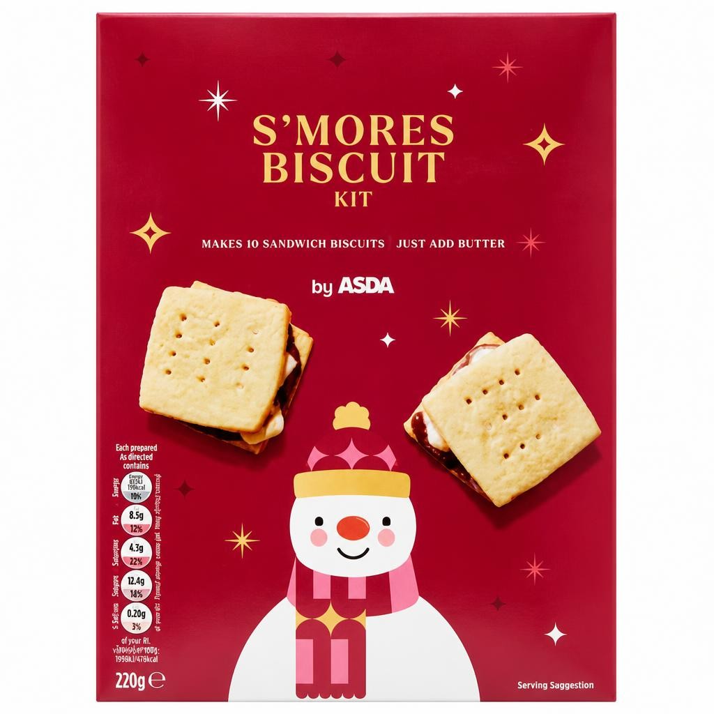 ASDA S'mores Biscuit Kit 220g