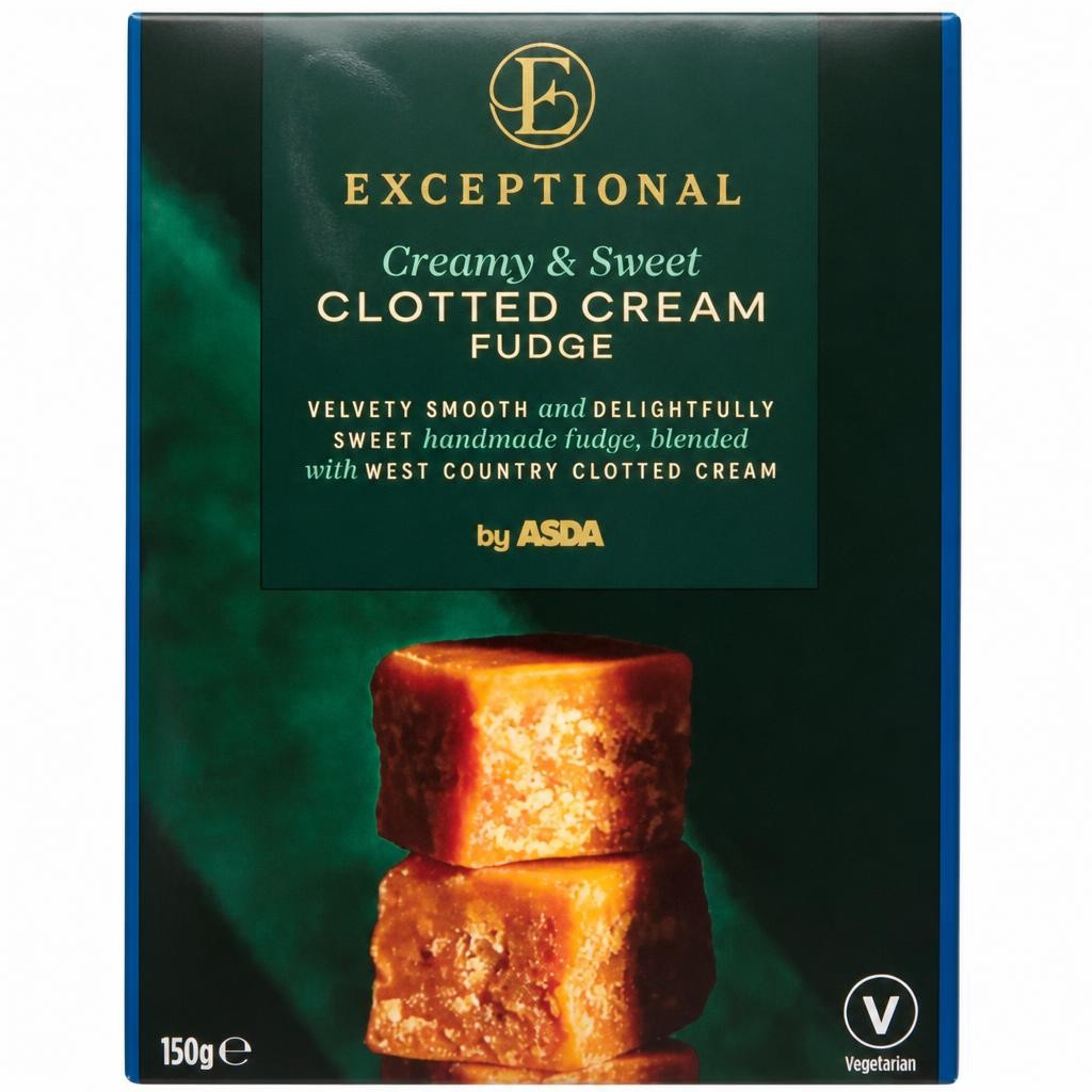 Exceptional by ASDA Clotted Cream Fudge 150g