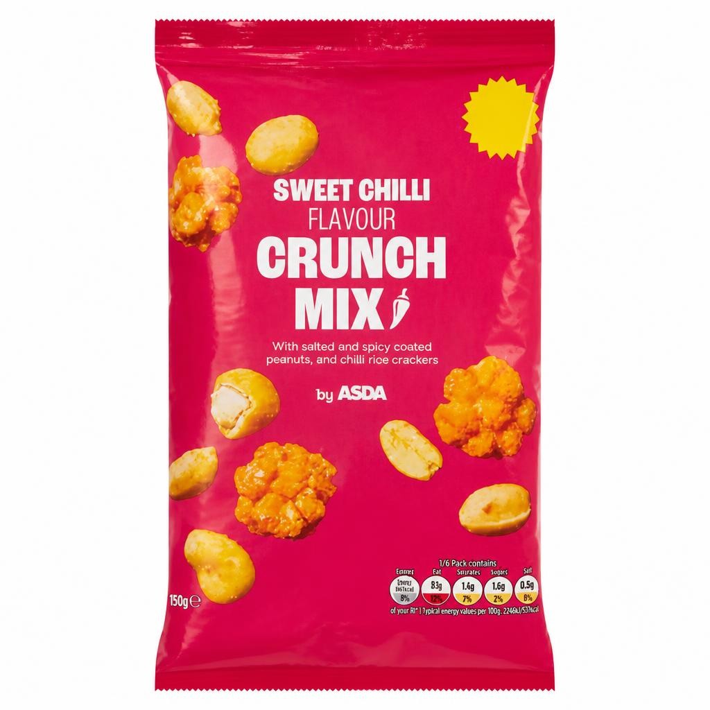 ASDA Sweet Chilli Flavour Crunch Mix 150g