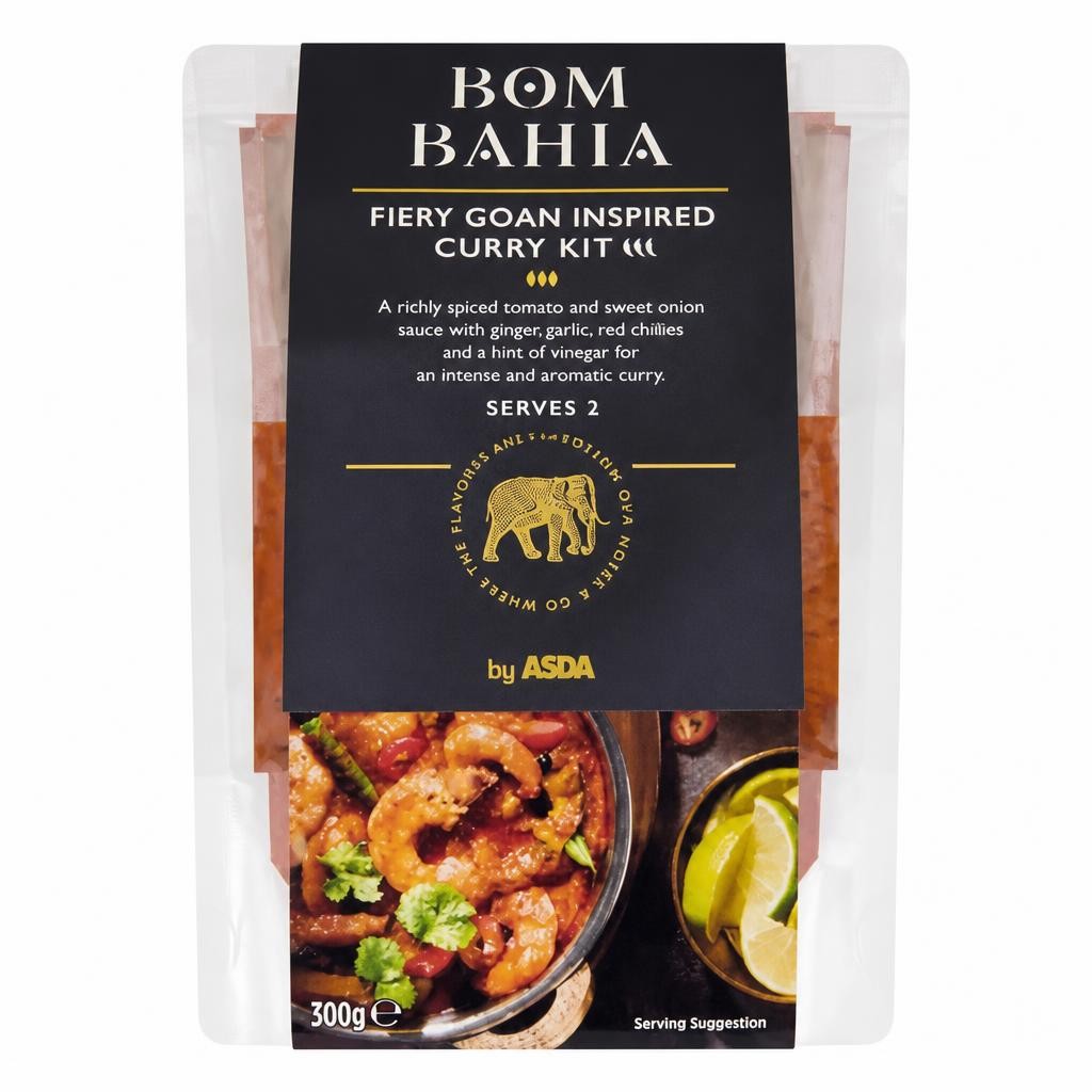 Bom Bahia by ASDA Bom Bahia by  Fiery Goan Inspired Curry Kit 300g