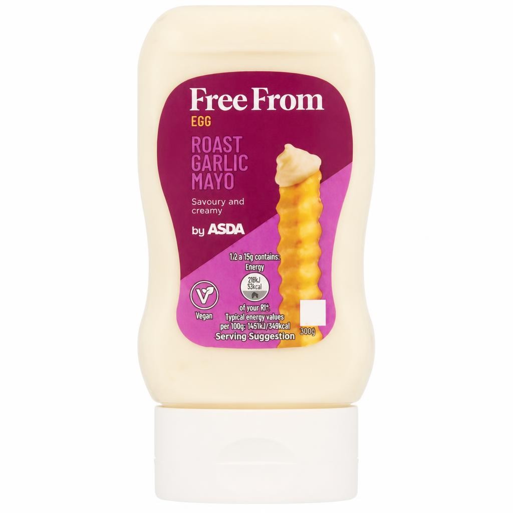 ASDA Free From Free From Egg Roast Garlic Mayo 280g