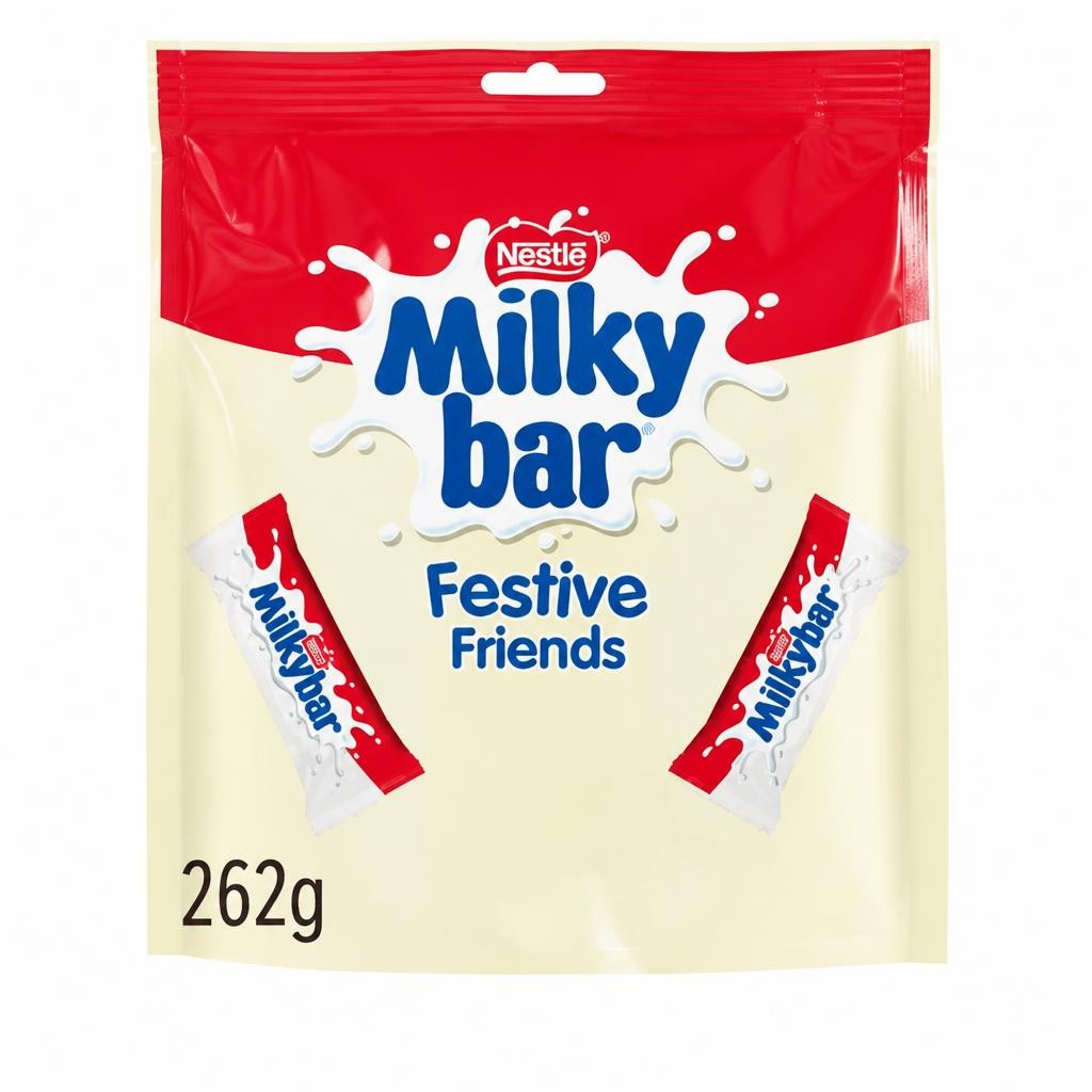 Milkybar Festive Friends White Chocolate Share Bag 262g