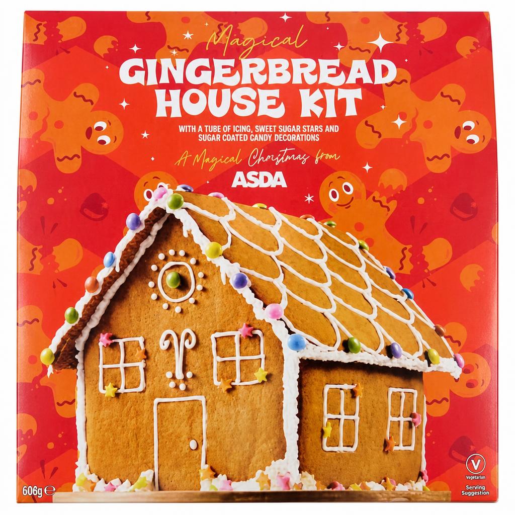 ASDA Magical Gingerbread House Kit 608g