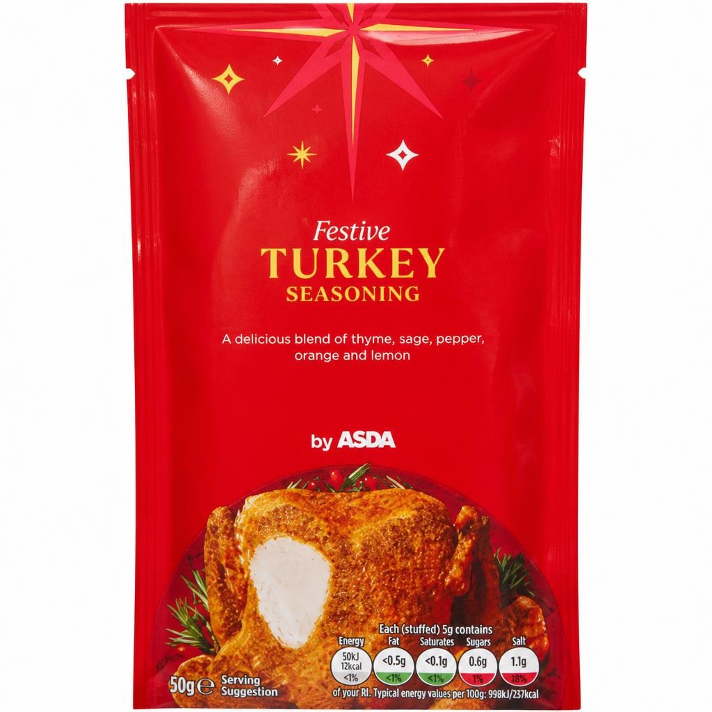 ASDA Festive Turkey Seasoning 50g