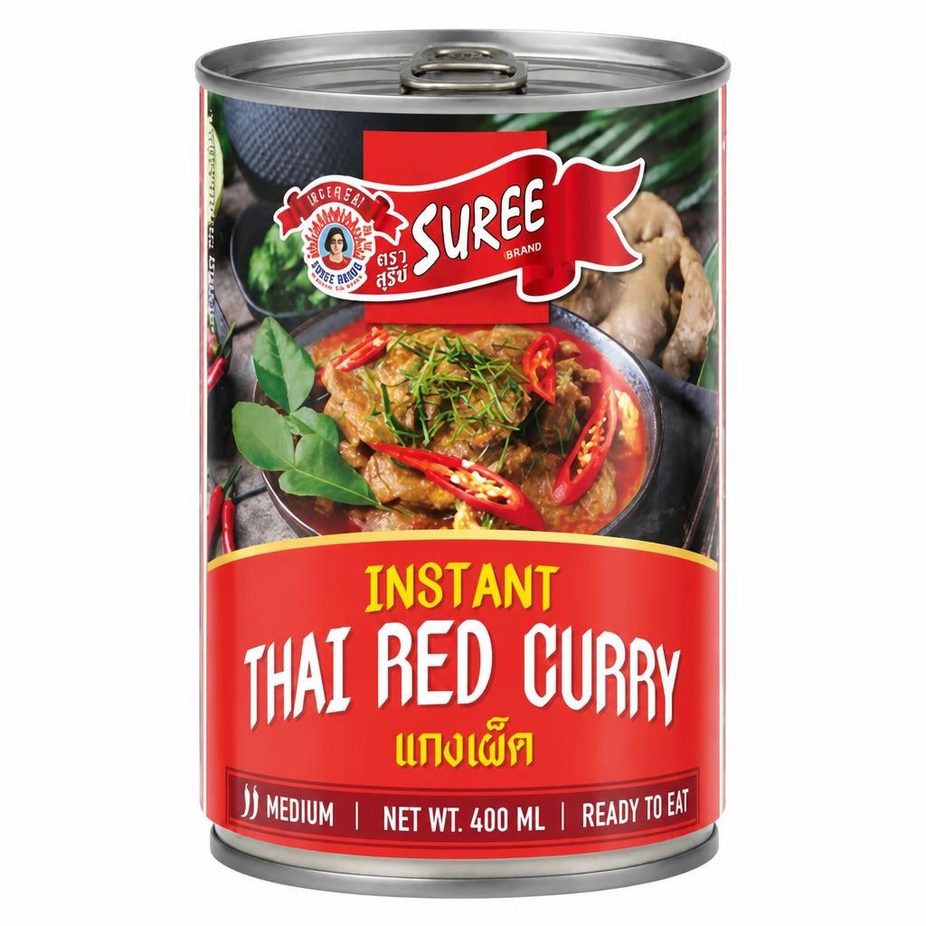 Suree Instant Thai Red Curry 400ml