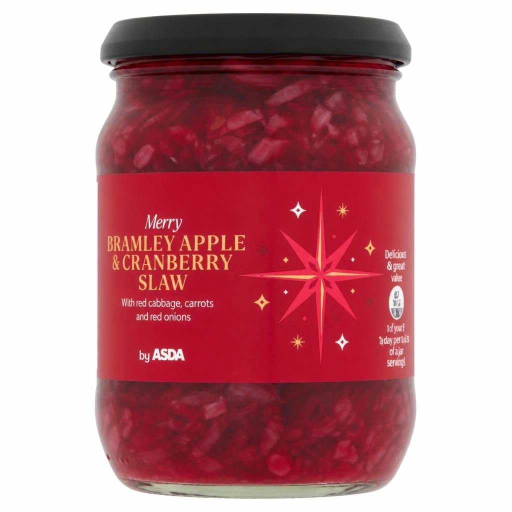 Asda Merry Bramley Apple & Cranberry Slaw 340g