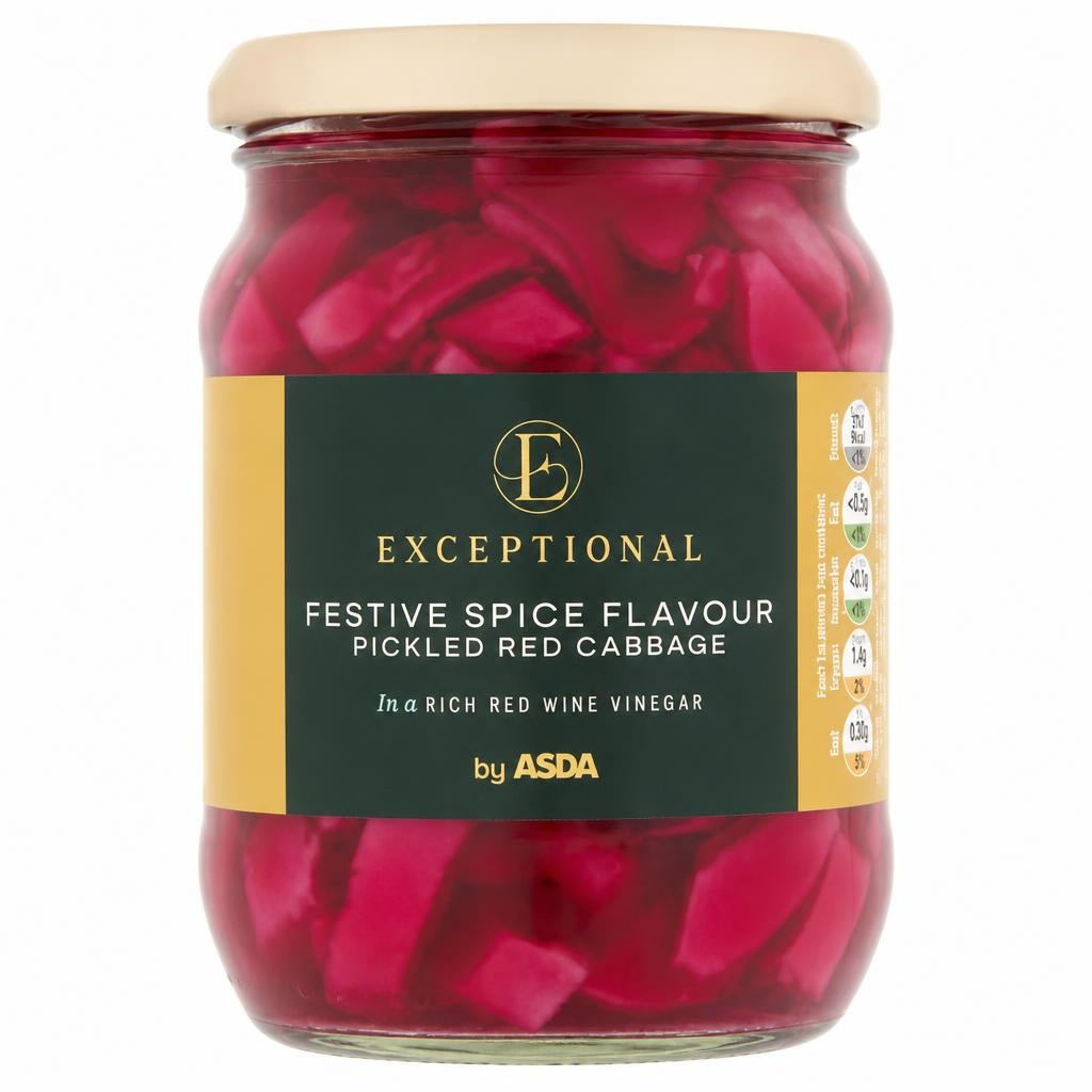 Exceptional By ASDA Festive Spice Flavour Pickled Red Cabbage 340g