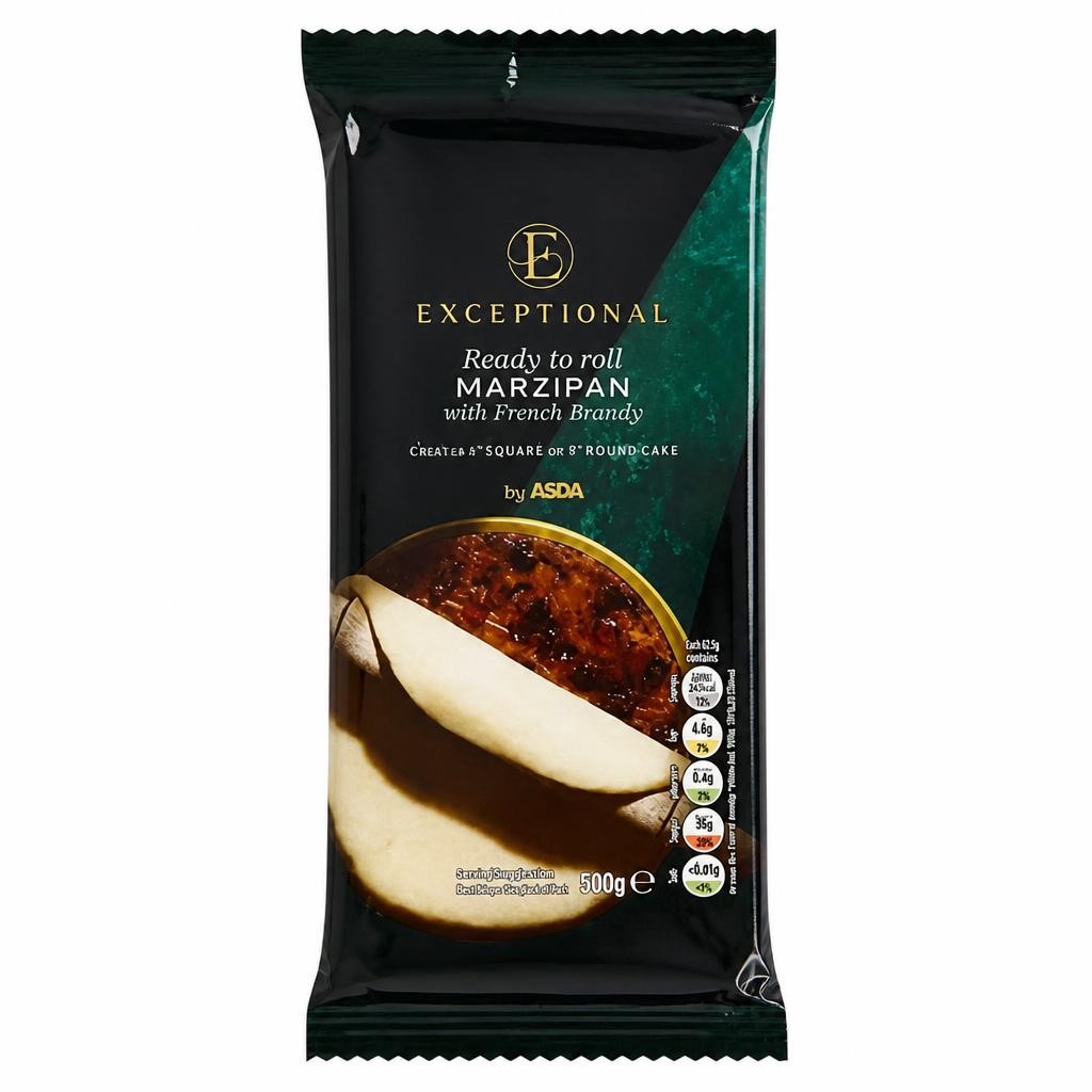 Exceptional by ASDA Marzipan with French Brandy 500g