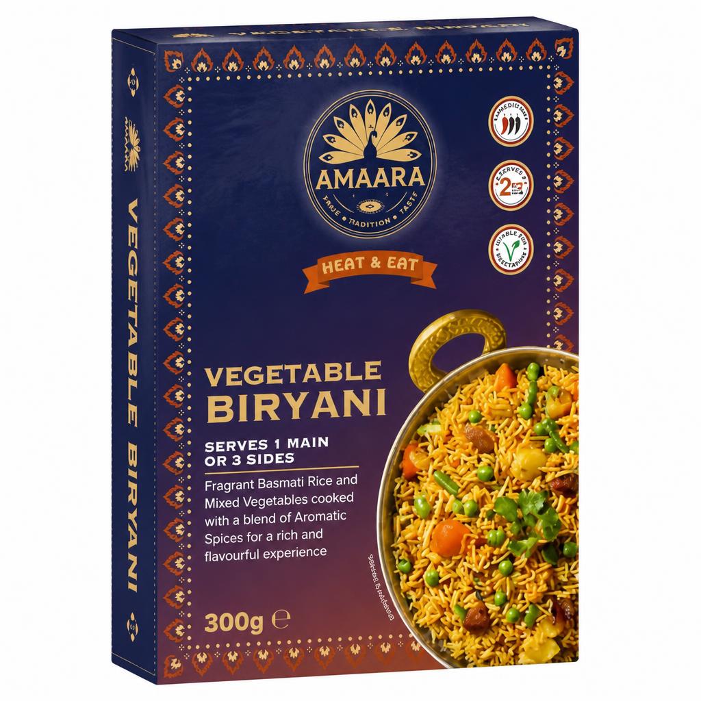 Amaara Vegetable Biryani 300g
