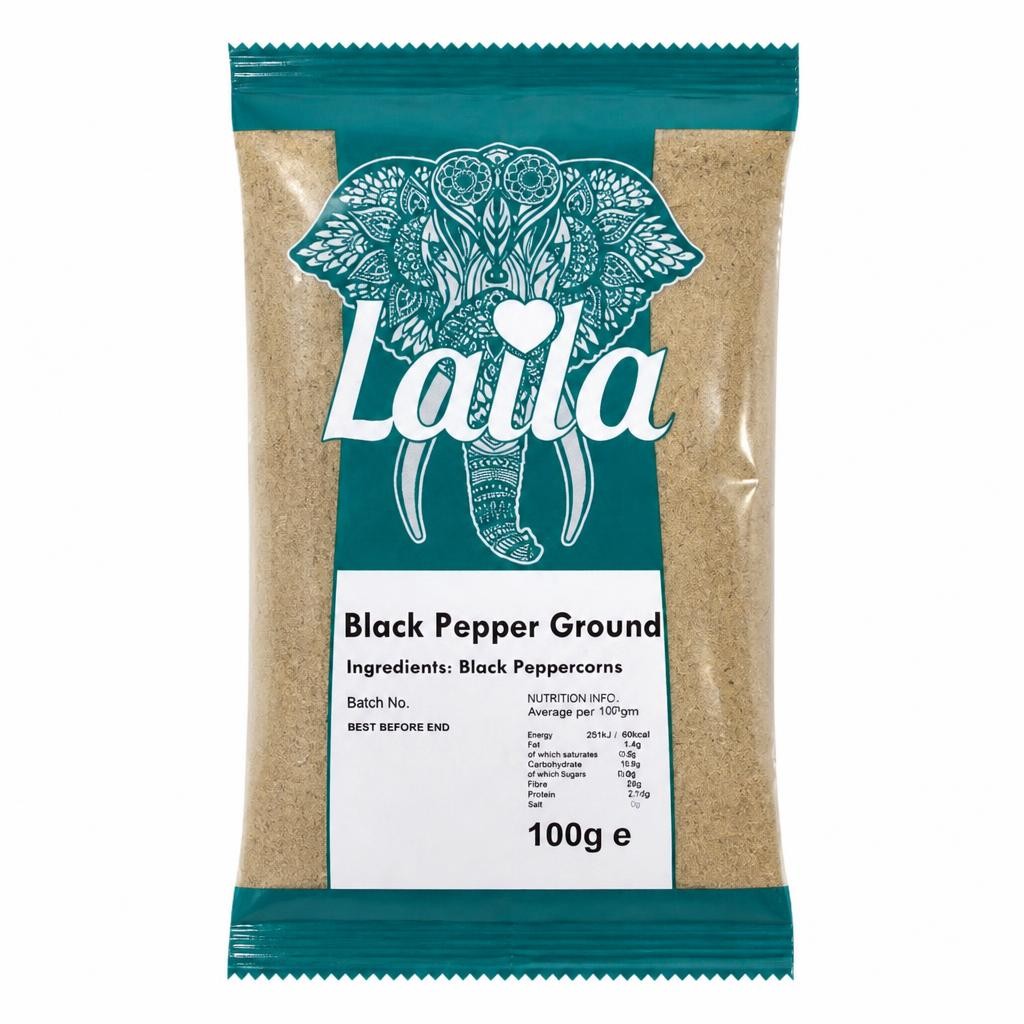 Laila Black Pepper Ground 100g