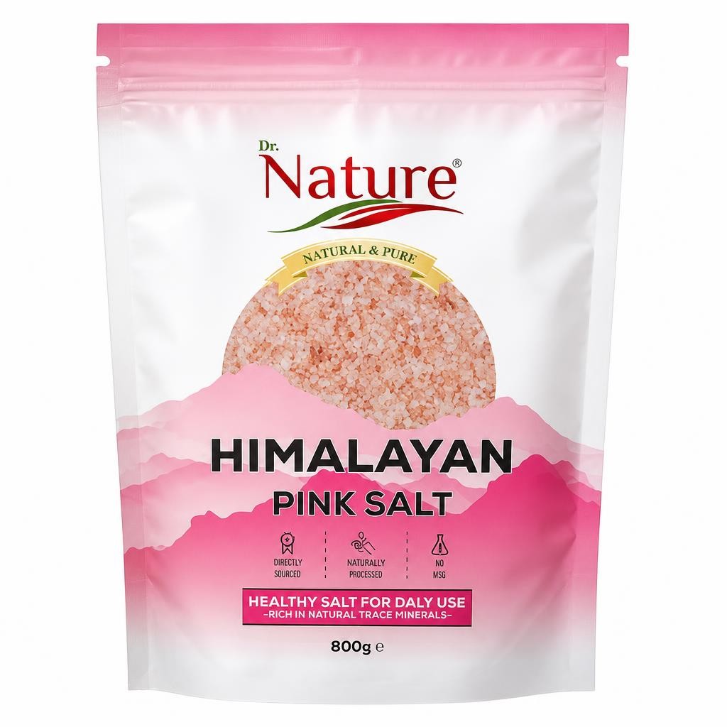 Dr Nature Himalayan Pink Salt 800g