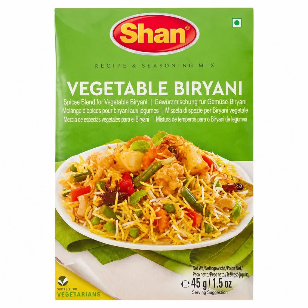 Shan Vegetable Biryani 45g