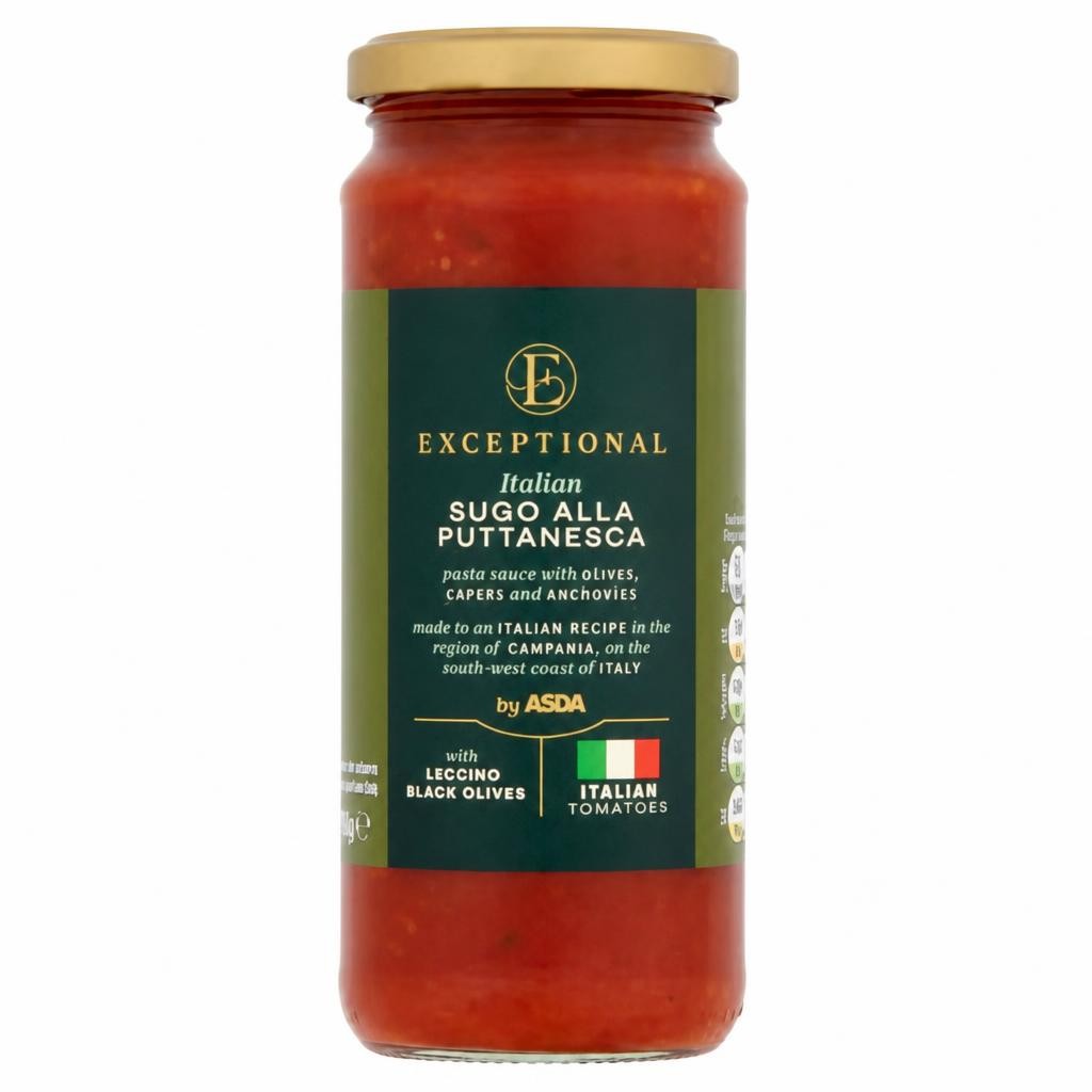 Exceptional by ASDA Italian Sugo Alla Puttanesca Sauce 340g