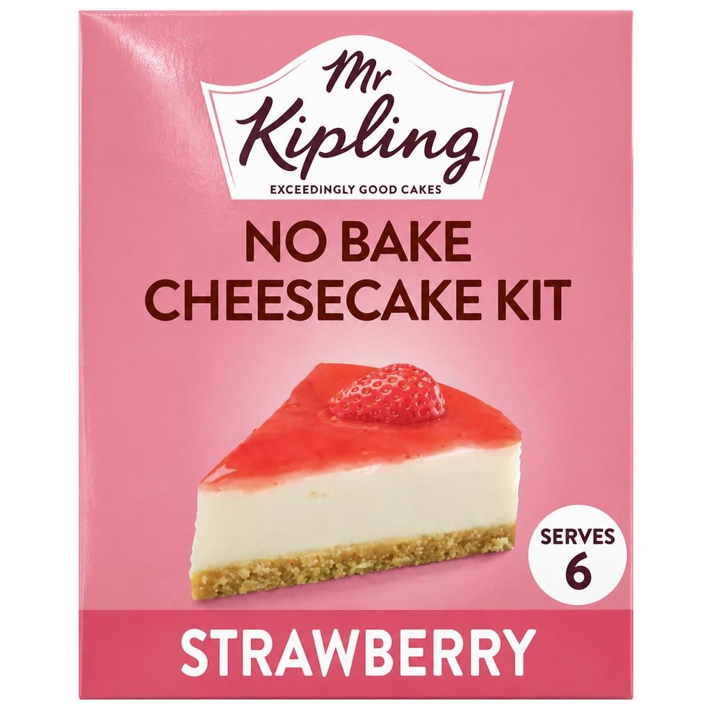 Mr Kipling No Bake Strawberry Cheesecake Kit 230g