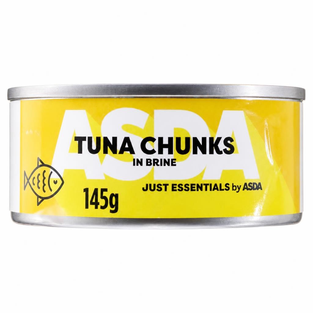 JUST ESSENTIALS by ASDA Just Essentials Tuna Chunks in Brine 145g