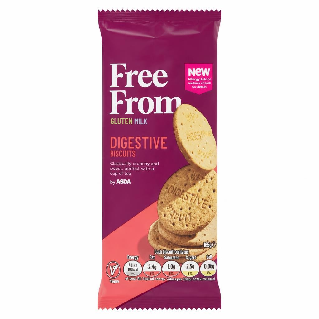 Free From by Asda Free From by  Digestive Biscuits 188g