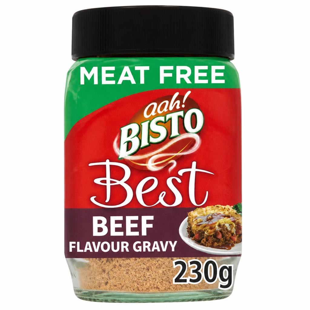 Bisto Best Vegan Meat Free Beef Flavoured Gravy Granules 230g