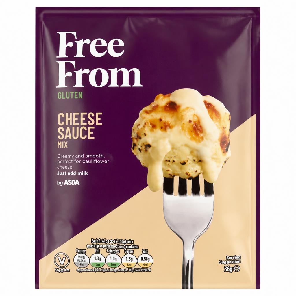 ASDA Free From Free From Gluten Cheese Sauce Mix 36g