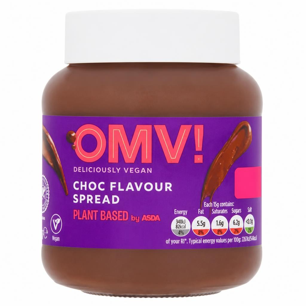 OMV! Deliciously Vegan Plant Based OMV! Choc Flavour Spread 350g