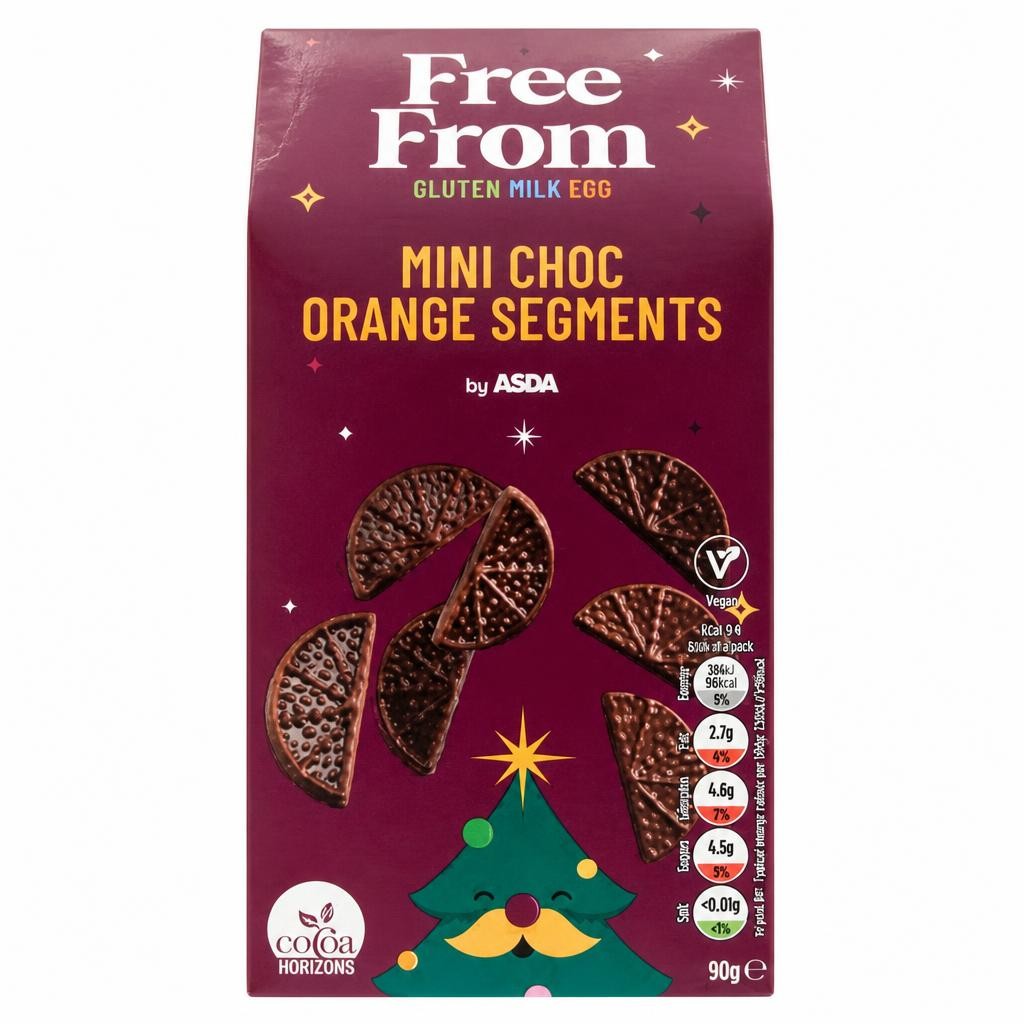 Free From by ASDA Mini Choc Orange Segments 90g