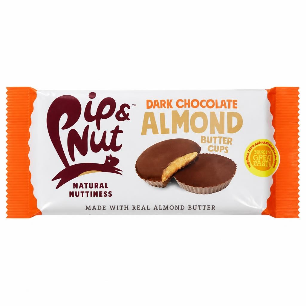 Pip & Nut Dark Chocolate Almond Butter Cups 31g