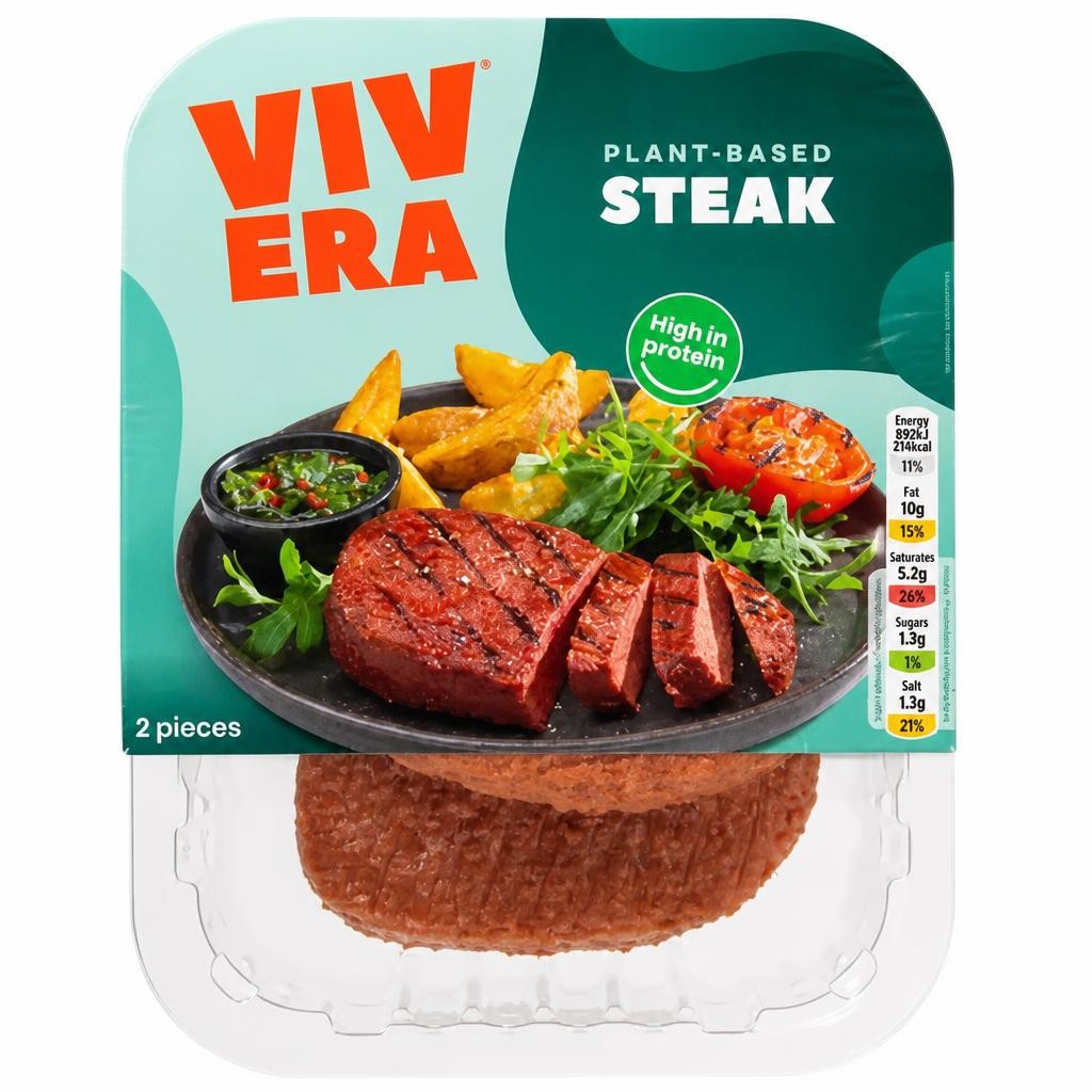 Vivera 2 Plant - Based Steaks 200g