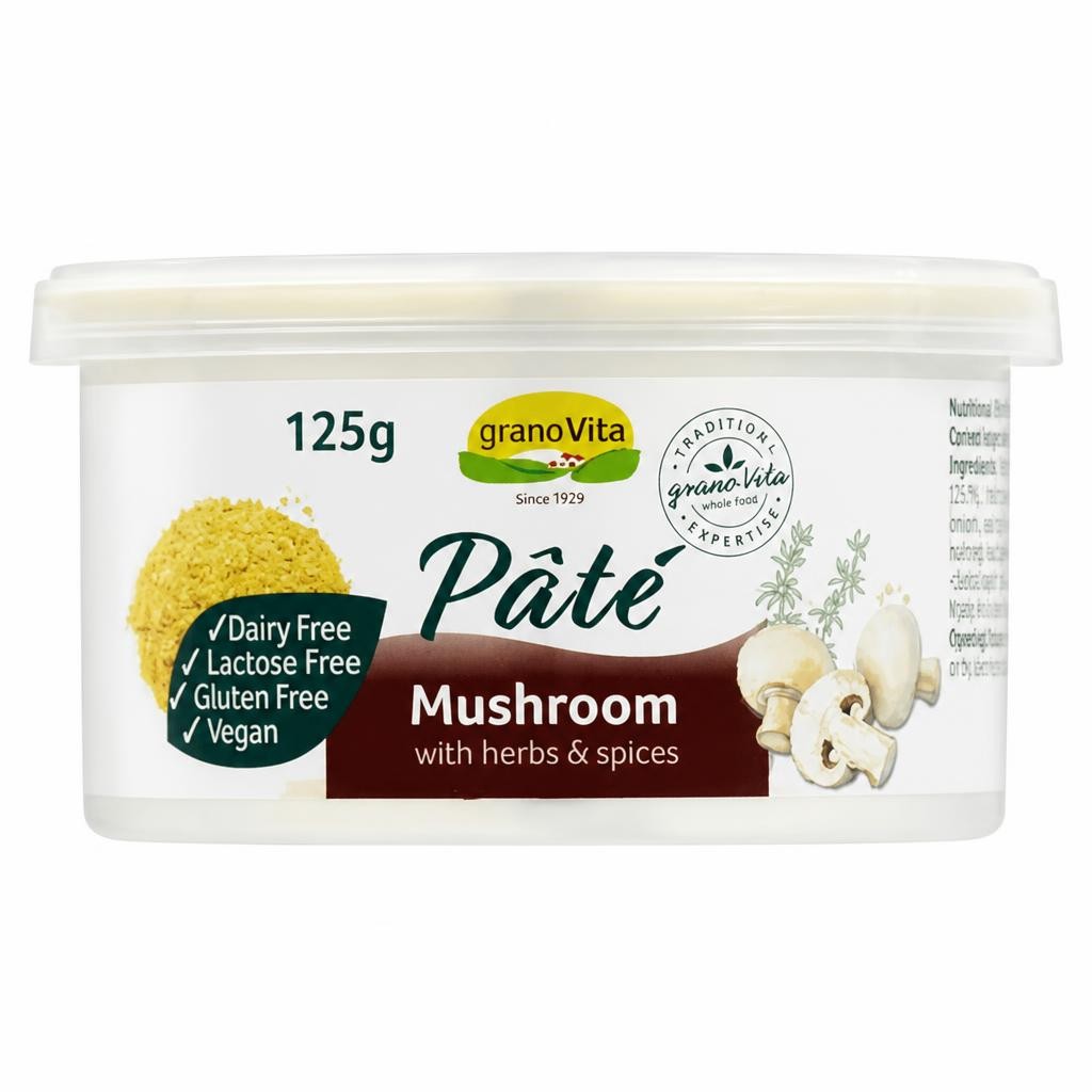 GranoVita Mushroom PÃ¢tÃ© 125g