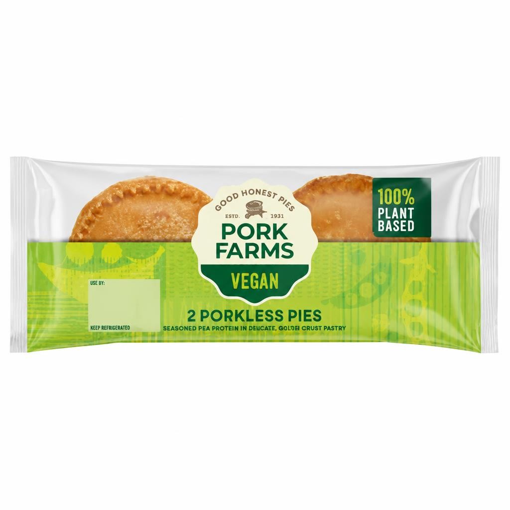 Pork Farms 2 Porkless Pies 130g
