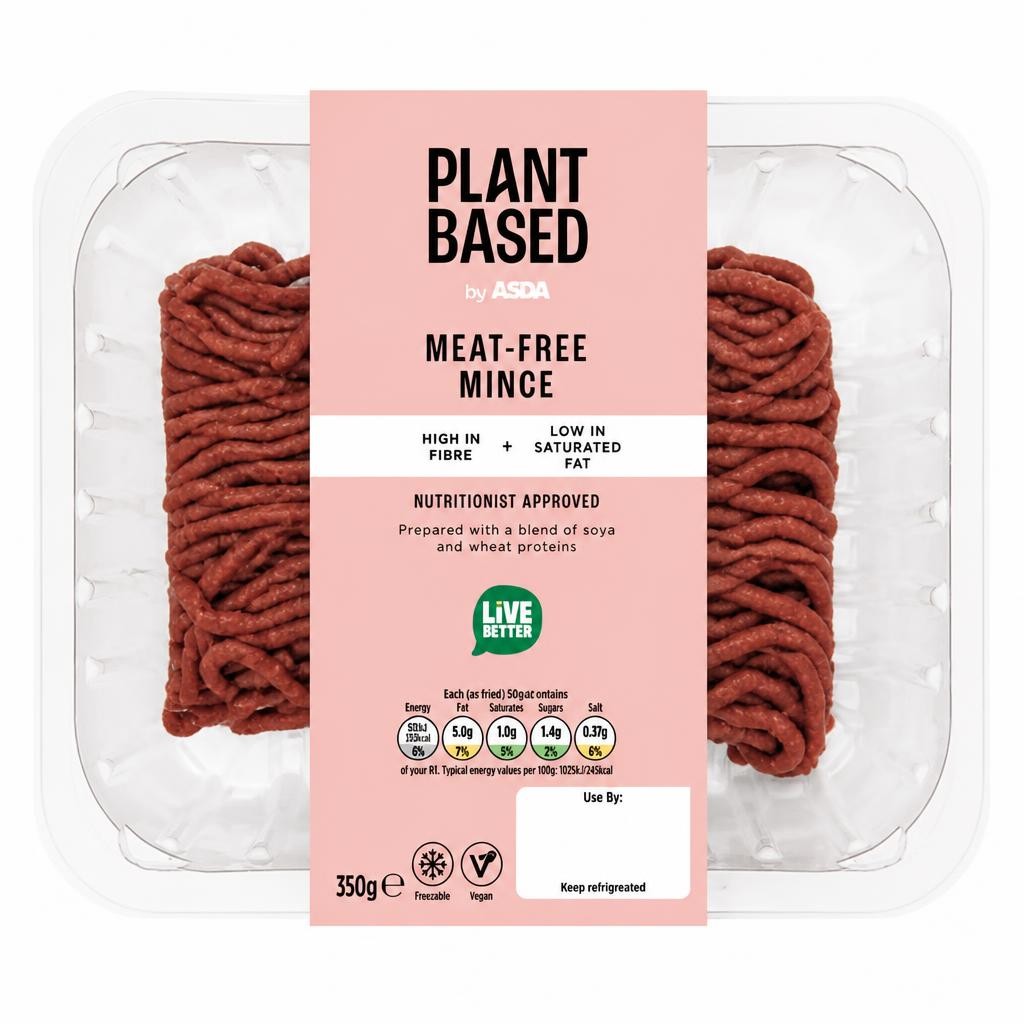 ASDA Plant Based Plant Based Meat-Free Mince 350g