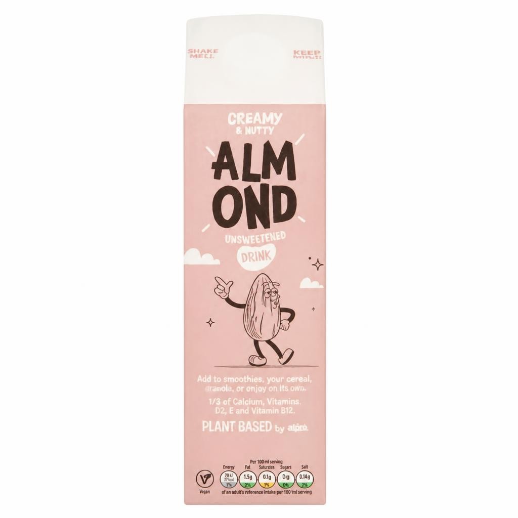 Plant Based by ASDA Plant Based Almond Sweetened Drink 1Litre