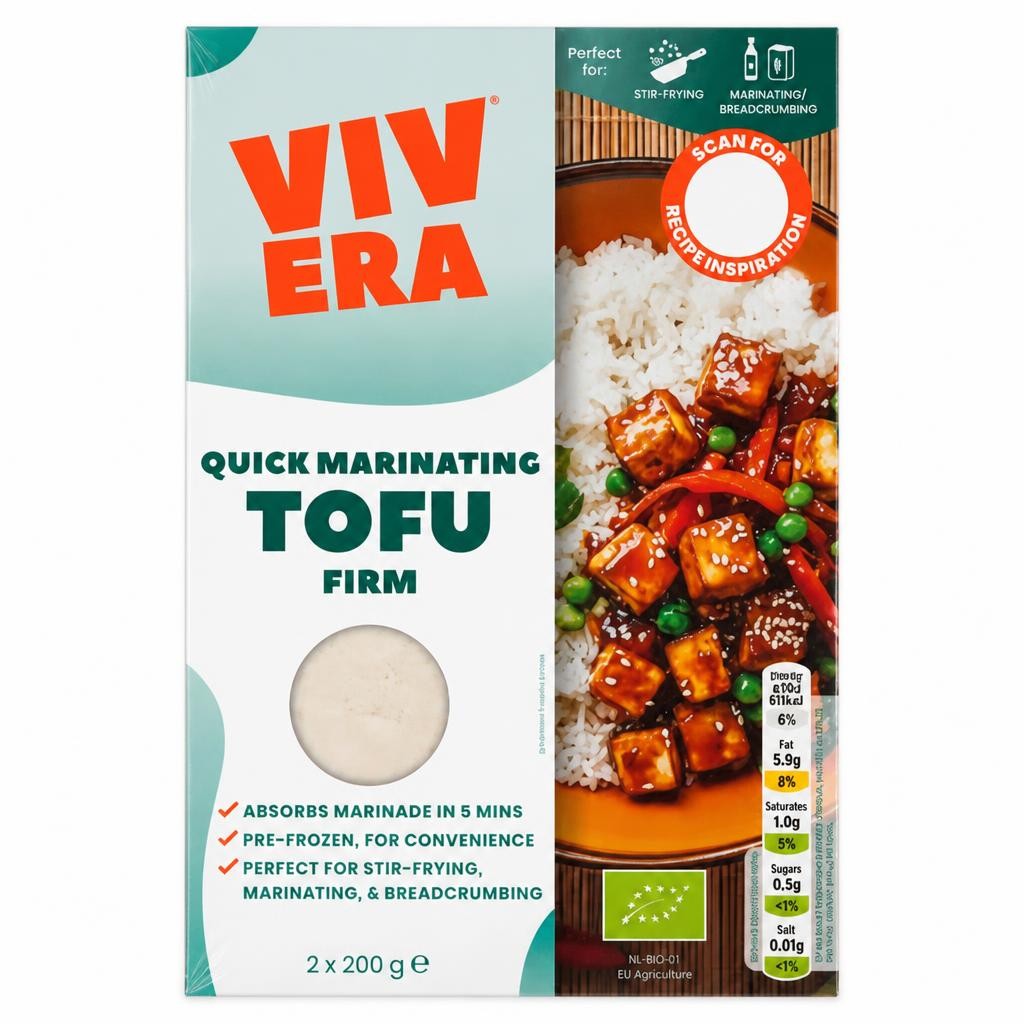 Vivera Quick Marinating Tofu Firm 2 x 200g