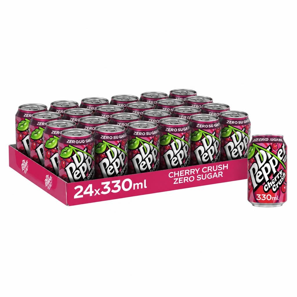 Dr Pepper Zero Cherry Crush 24 x 330ml